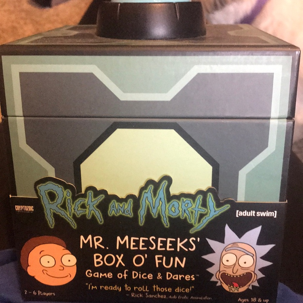 Rick and Morty game of dice and dares